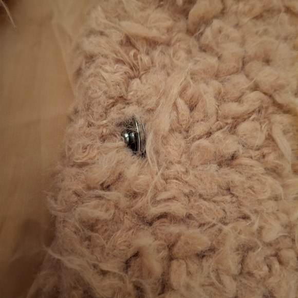 🍂3/$15 Supernova Large Pink Faux Fur Pockets Snap Coat Jacket - Picture 8 of 11